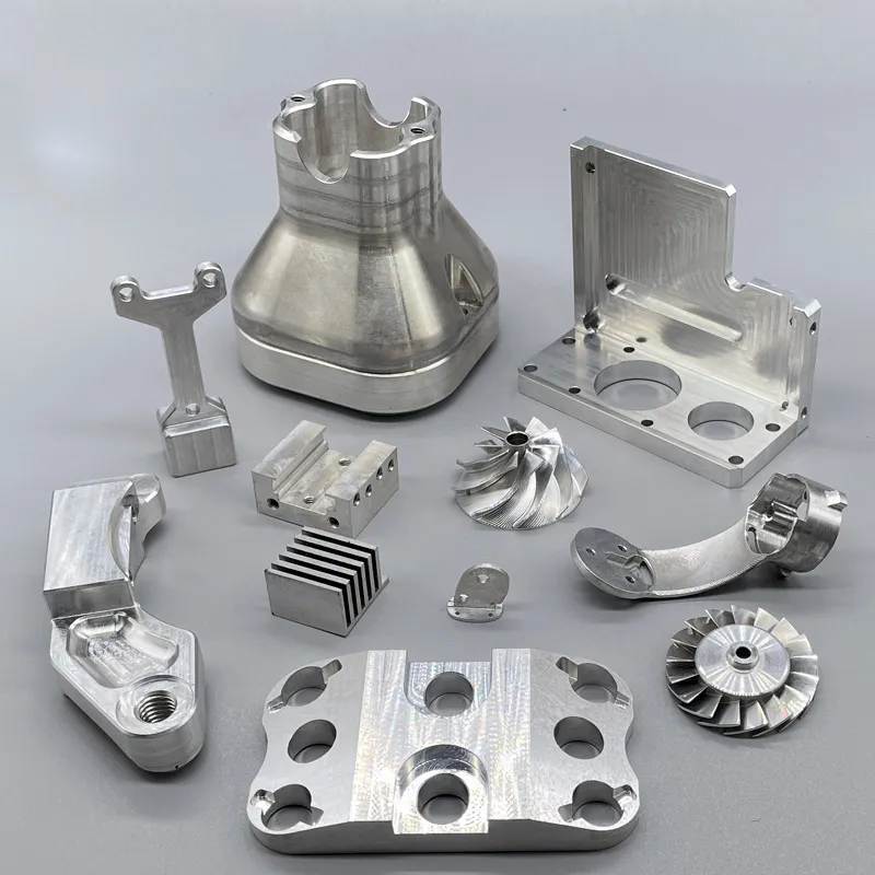 CNC Machining Part of Aluminium and Steel Customized High Precision 5 Axis Metal Part Fabrication for Speed Prototype 5