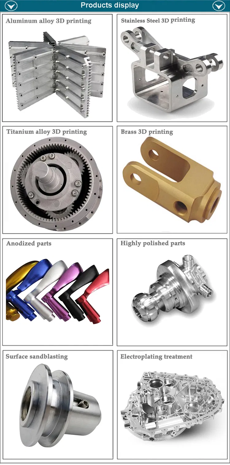 SLA DLP SLM FDM 3D Printing Metal Online Stainless Steel S136 Aluminum Alsi10mg Custom Steel Parts 4