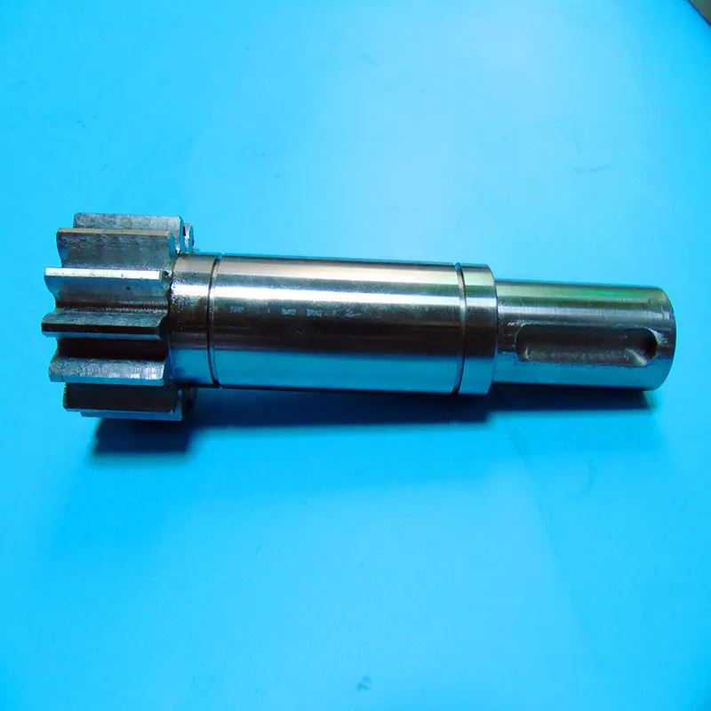Industrial CNC Machining Stainless Steel Black Metal Twisted Metal Gear with 5 Shafts for Heavy-Duty Applications 5