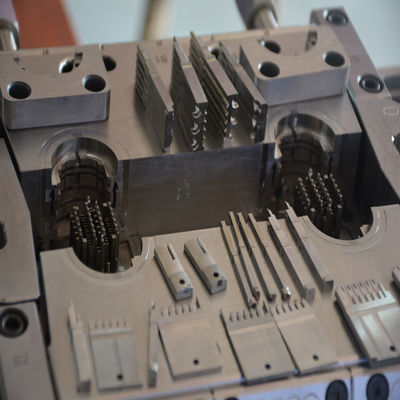 High Precise Black Plastic Injection Mold for Textured Surfaces