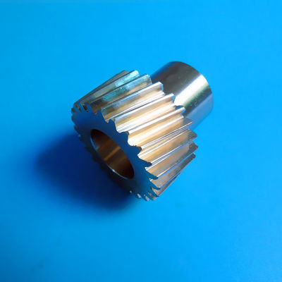 Precision CNC Machining SUS304 Twisted Metal Gear Solid 5 Nut for Copper and Stainless Steel