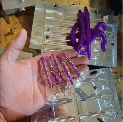 Mahlzeiten und künstliche Köder. 3D-Druck/Injektionsform.