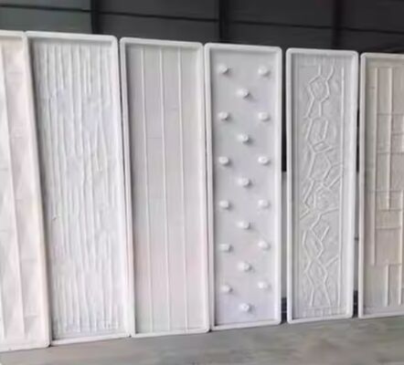 Decorative Concrete Plastic Wall Panel Fence Mold Precast Fence Mould