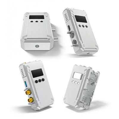 CNC Machined Aluminum Shell Parts with ±0.05mm Tolerance and Customizable Surface Finish for Emergency Power Supply