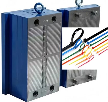 Precision Molding Cable Tie Injection Mold with Long Service Life and Customizable Cavity Layout