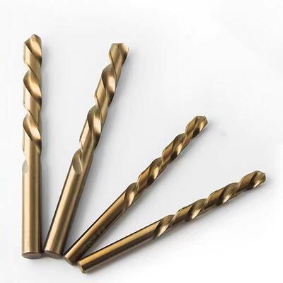 High Cobalt HSS Titanium Coated Drill Bit with 135° Split Point for Precision Metal Drilling