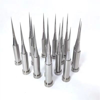 SS440C Precision Core Pin Insert for Medical Pipette Tip Molds – High Tolerance ±0.005mm, Mirror Polish Finish, Custom Injection Mold Components